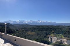 Villa Loftstyle - Außenbereiche, Dachterrasse, Blick White Mountains