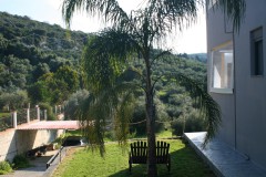 Villa Loftstyle - Außenbereiche, Terrassen, Die Palme-Lounge, Blick Süden