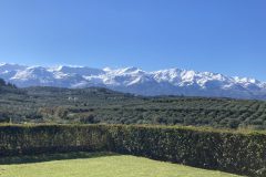 Villa Loftstyle - Außenbereiche, Terrassen, Hauptterrasse, Blick White Mountains