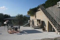 Villa Loftstyle - Außenbereiche, Terrassen, Südterrasse, viel Platz mit 120 Quadratmetern, zugeschnitten