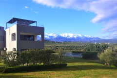 Villa Loftstyle - Außenbereiche, Zufahrt, Ansicht Villa bei Tag 2