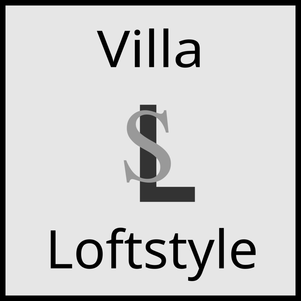 Villa Loftstyle, Logo, 2500 x 2500 Pixel